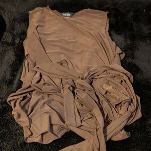 Kim Shui Mesh Wrap Top